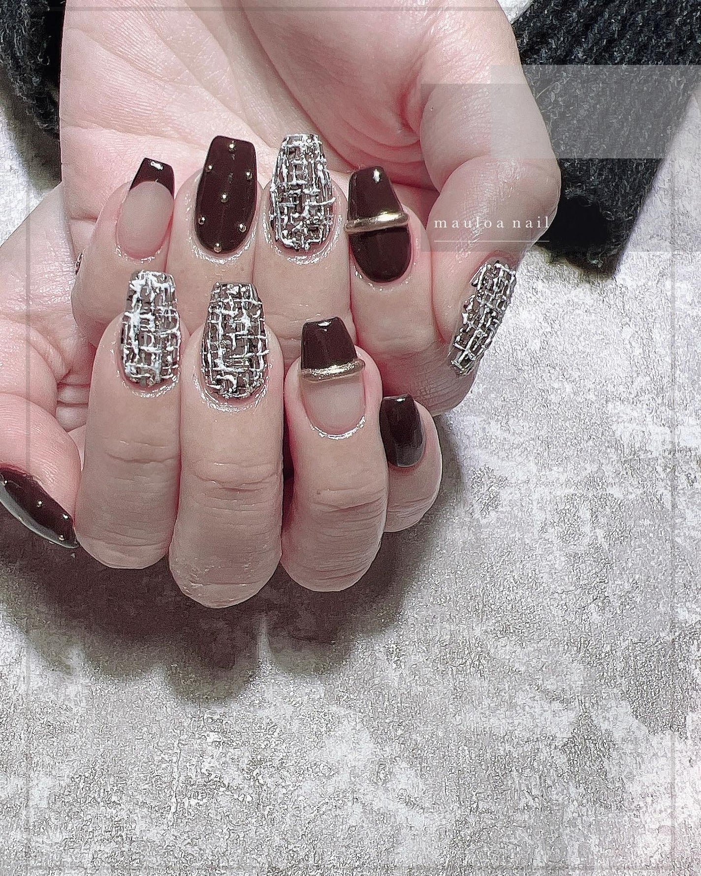 mauloa_nail on LIPS 「・♡♡♡・ネイルやり方動画fantistにて多数更新してます☺..」(1枚目)