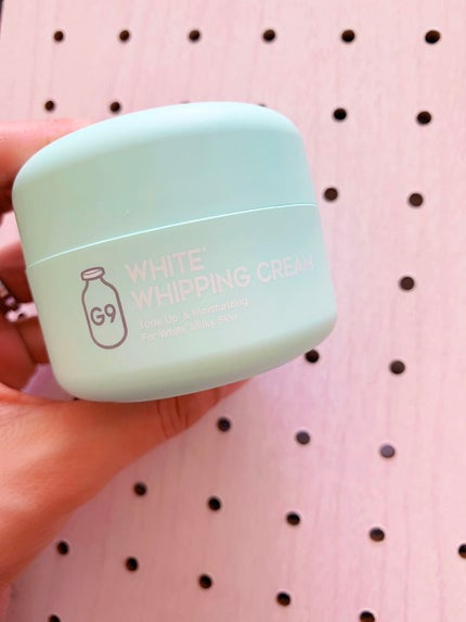 WHITE WHIPPING CREAM(ウユクリーム)/G9SKIN/化粧下地を使ったクチコミ(2枚目)