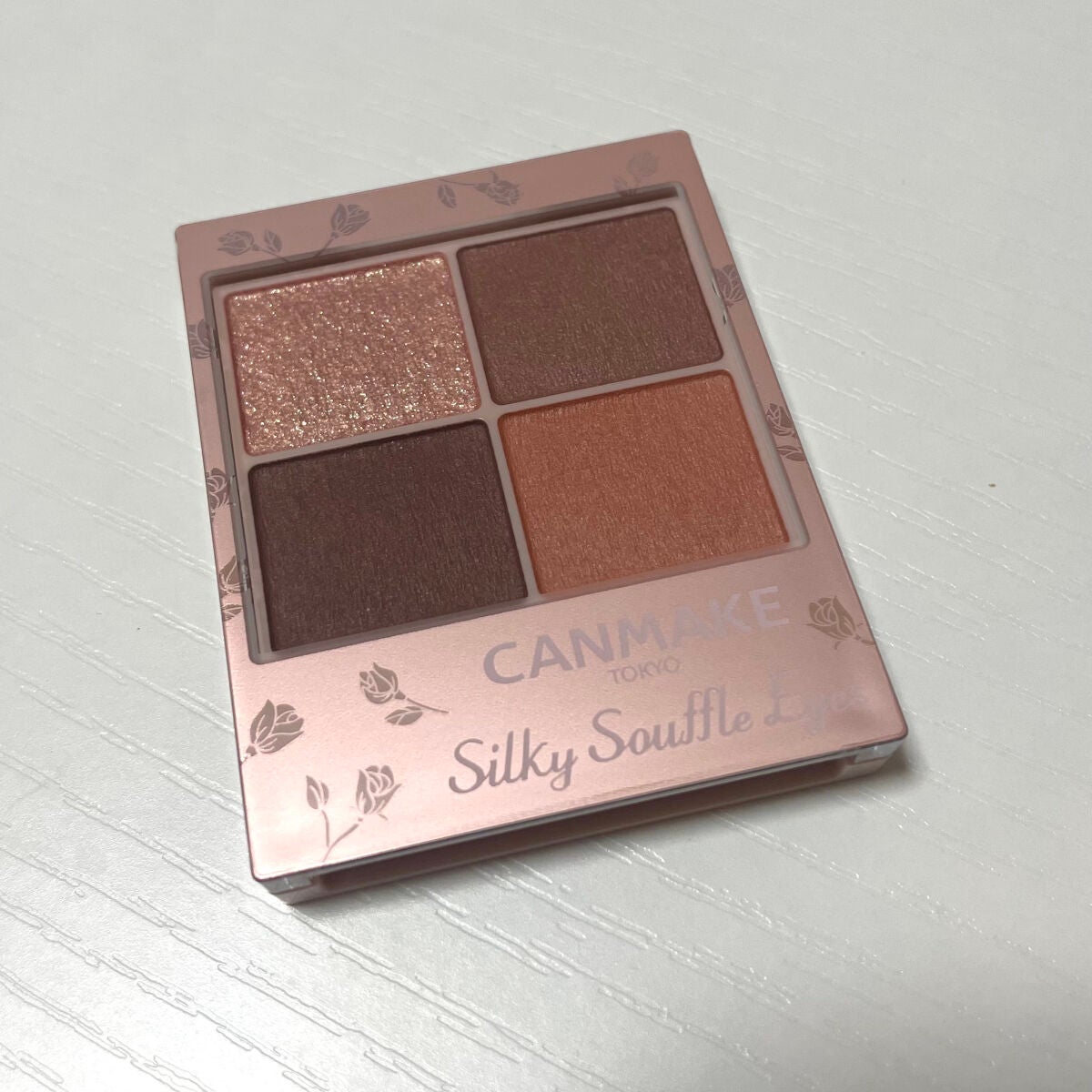 シルキースフレアイズ(マットタイプ)/キャンメイク/アイシャドウパレットを使ったクチコミ(3枚目)