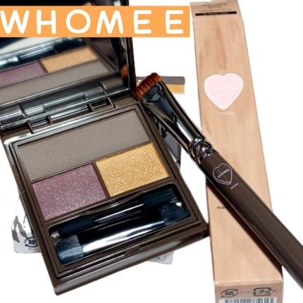 平行眉ブラシ 熊野筆/WHOMEE/メイクブラシを使ったクチコミ(1枚目)