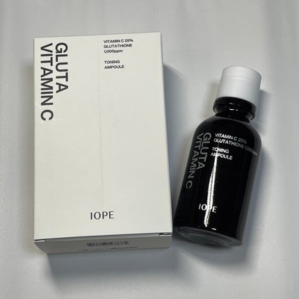グルタ ビタミンC トーニング アンプル/IOPE/美容液を使ったクチコミ(1枚目)