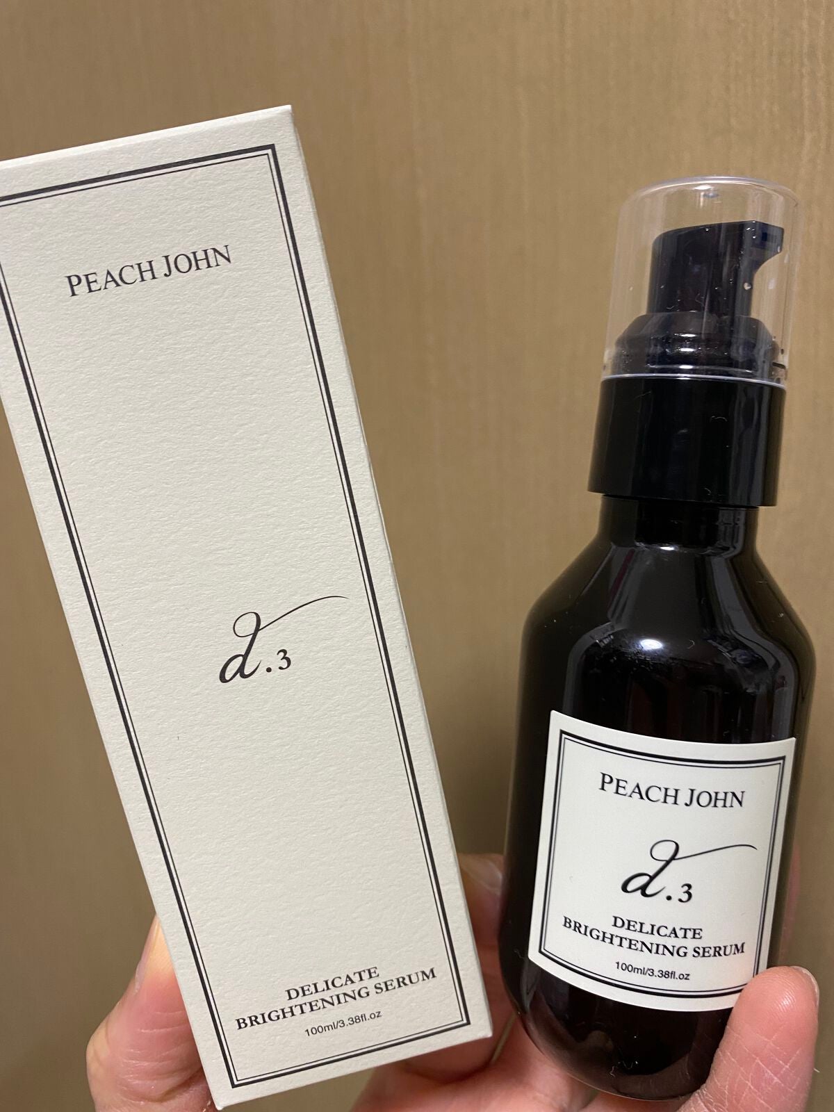 デリケートブライトニングセラム/PEACH JOHN/ボディローションを使ったクチコミ(1枚目)