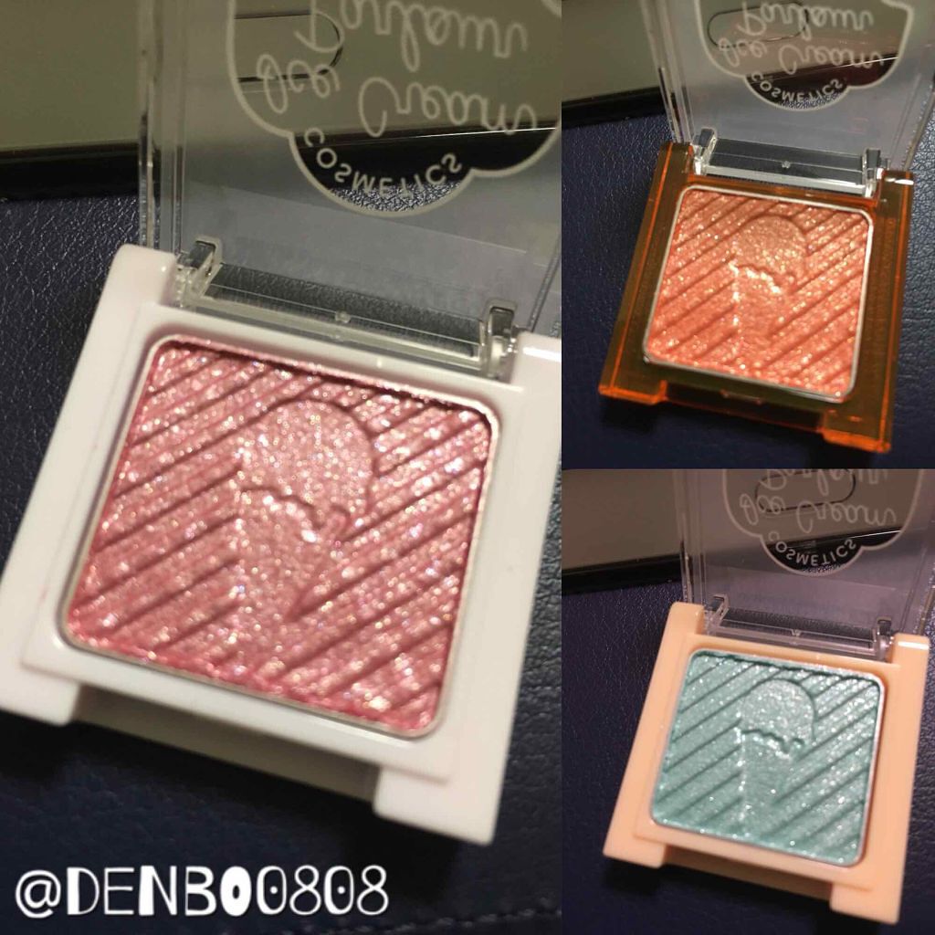 アイシャドウ/アイスクリームパーラー コスメティクス/単色アイシャドウを使ったクチコミ(2枚目)