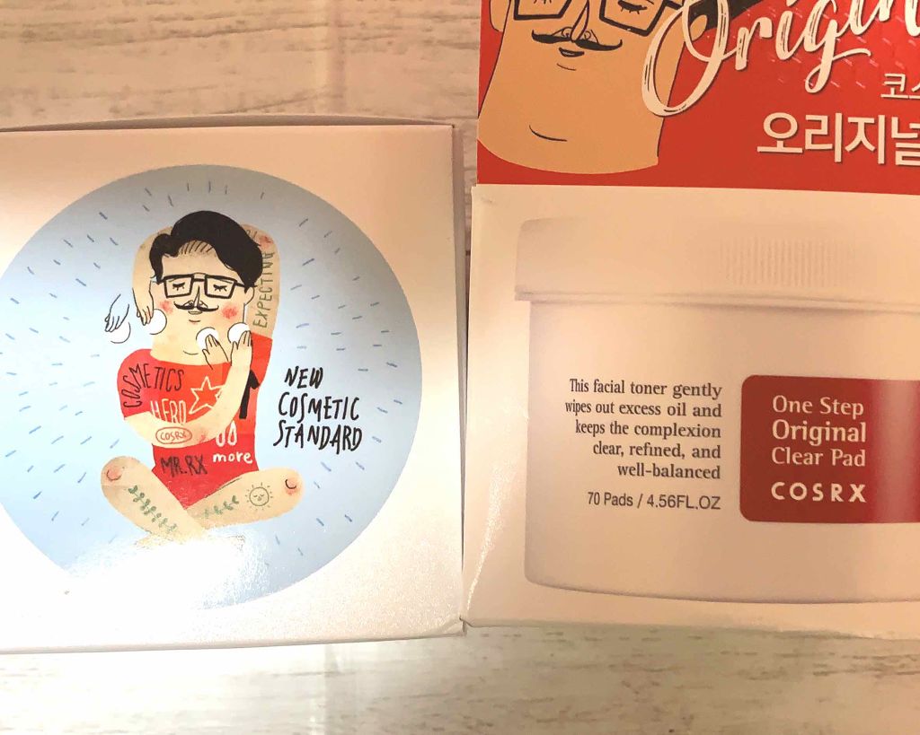 ワンステップモイスチャーアップパッド/COSRX/トナーパッドを使ったクチコミ（1枚目）