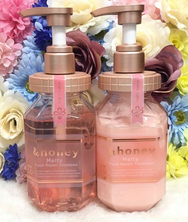 &honey Melty モイストリペア シャンプー1.0／モイストリペア ヘアトリートメント2.0/&honey/シャンプー・コンディショナーを使ったクチコミ（1枚目）