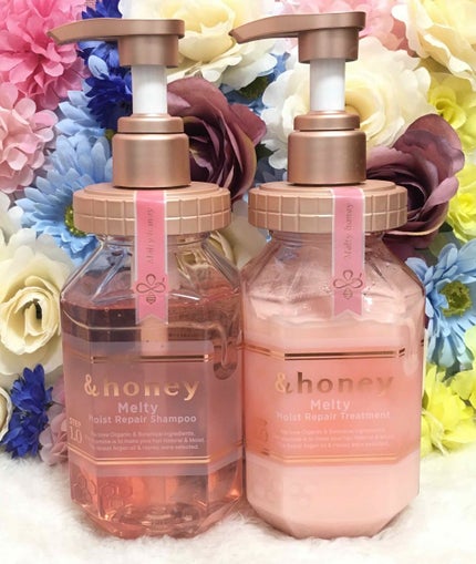 &honey Melty モイストリペア シャンプー1.0/モイストリペア ヘアトリートメント2.0/&honey/市販シャンプーを使ったクチコミ(1枚目)