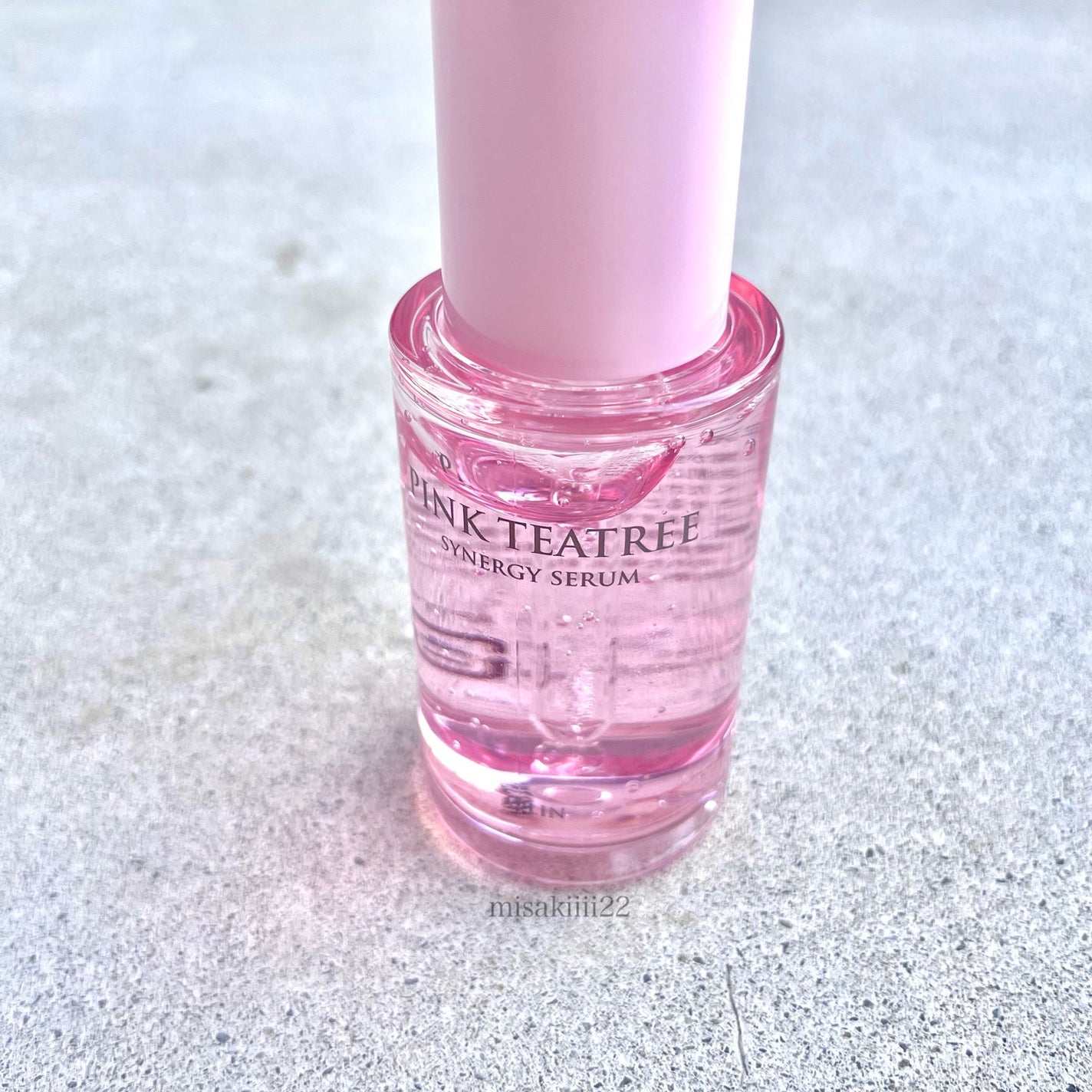 ピンクティーツリーシナジーセラム/APLIN/美容液を使ったクチコミ(3枚目)