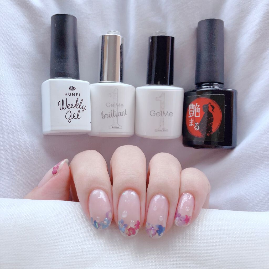 ウィークリージェル/HOMEI/ジェルネイルを使ったクチコミ(3枚目)