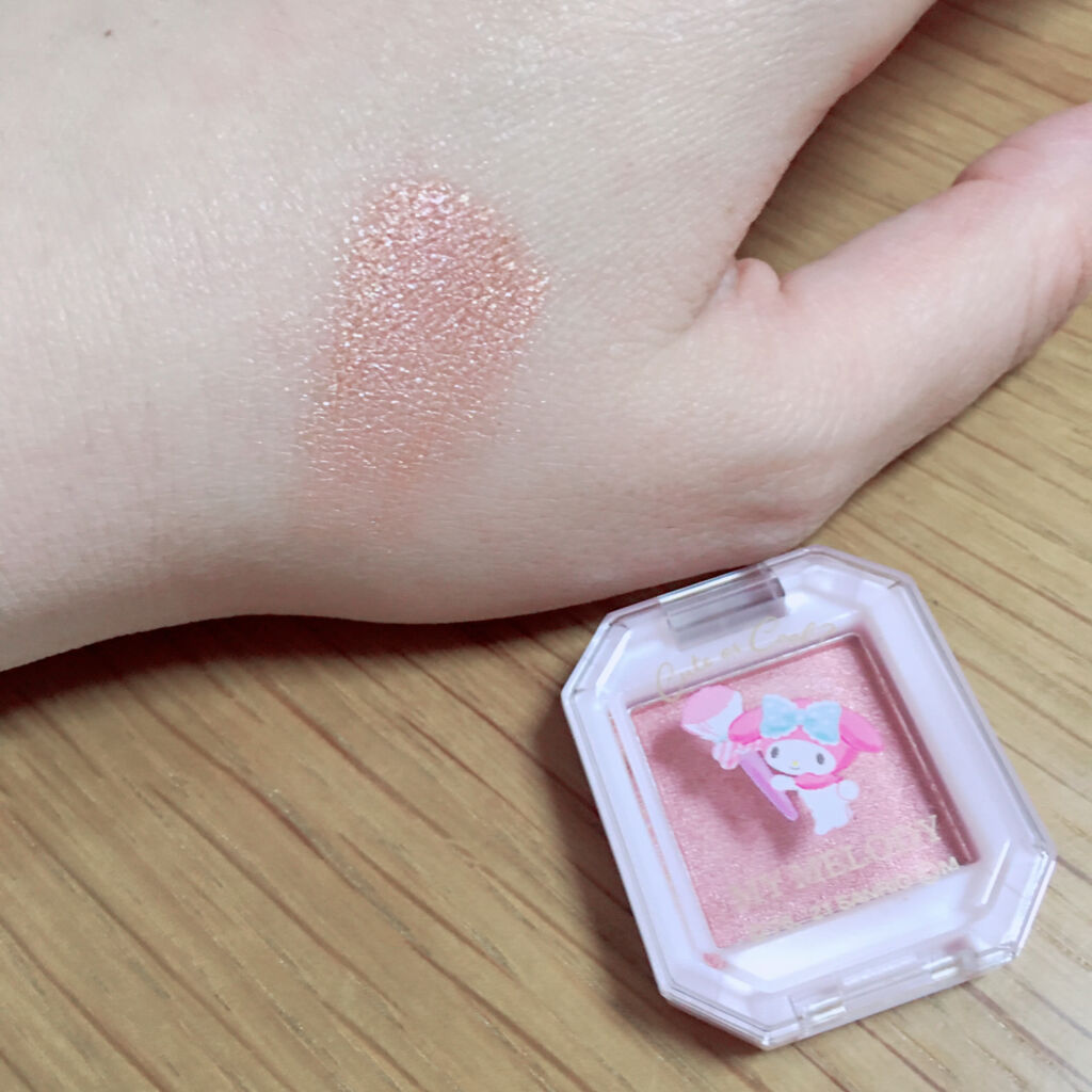 MMアイシャドウ/セリア/単色アイシャドウを使ったクチコミ（3枚目）