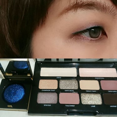 リュクス アイシャドウ リッチ ジェムストーン ロイヤルサファイア/BOBBI BROWN/シングルアイシャドウを使ったクチコミ（2枚目）