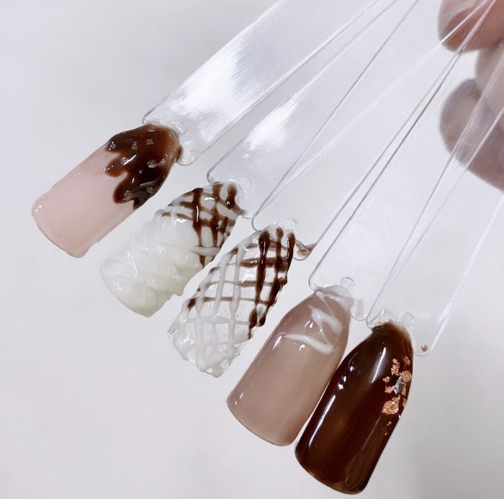 ジェルネイル（ライト対応）/セリア/ジェルネイルを使ったクチコミ（2枚目）