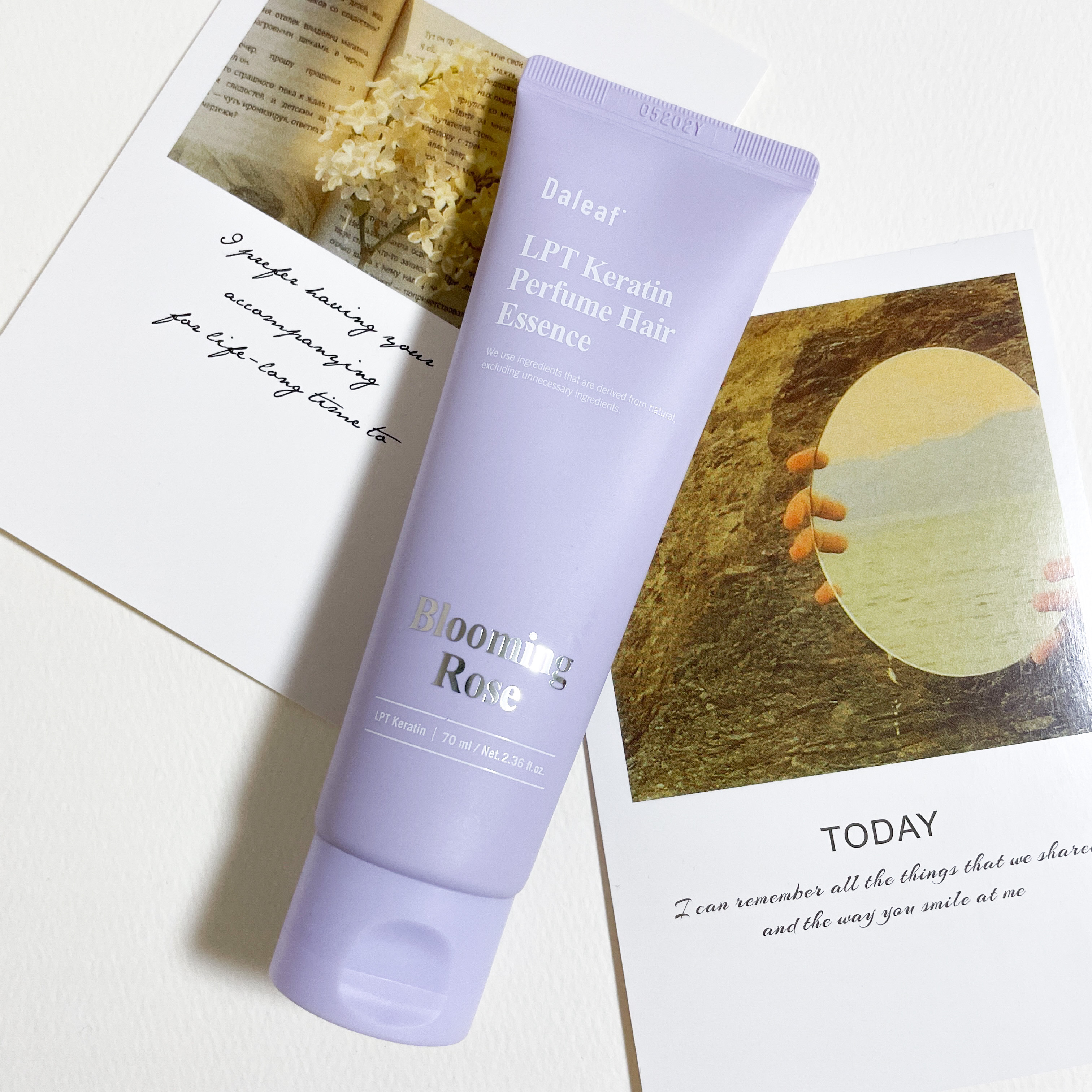 LPT Keratin パフュームヘアエッセンス Blooming Rose/Daleaf/ヘアミルクを使ったクチコミ（1枚目）