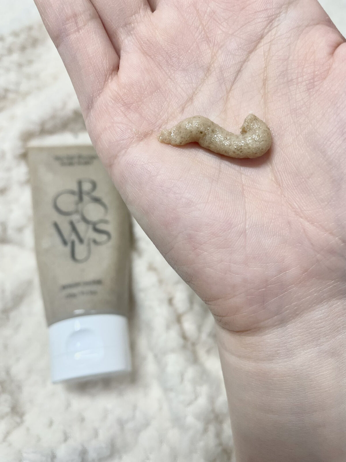 シーソルトセラピースカルプスケーラー/GROWUS/ヘッドスクラブを使ったクチコミ（2枚目）