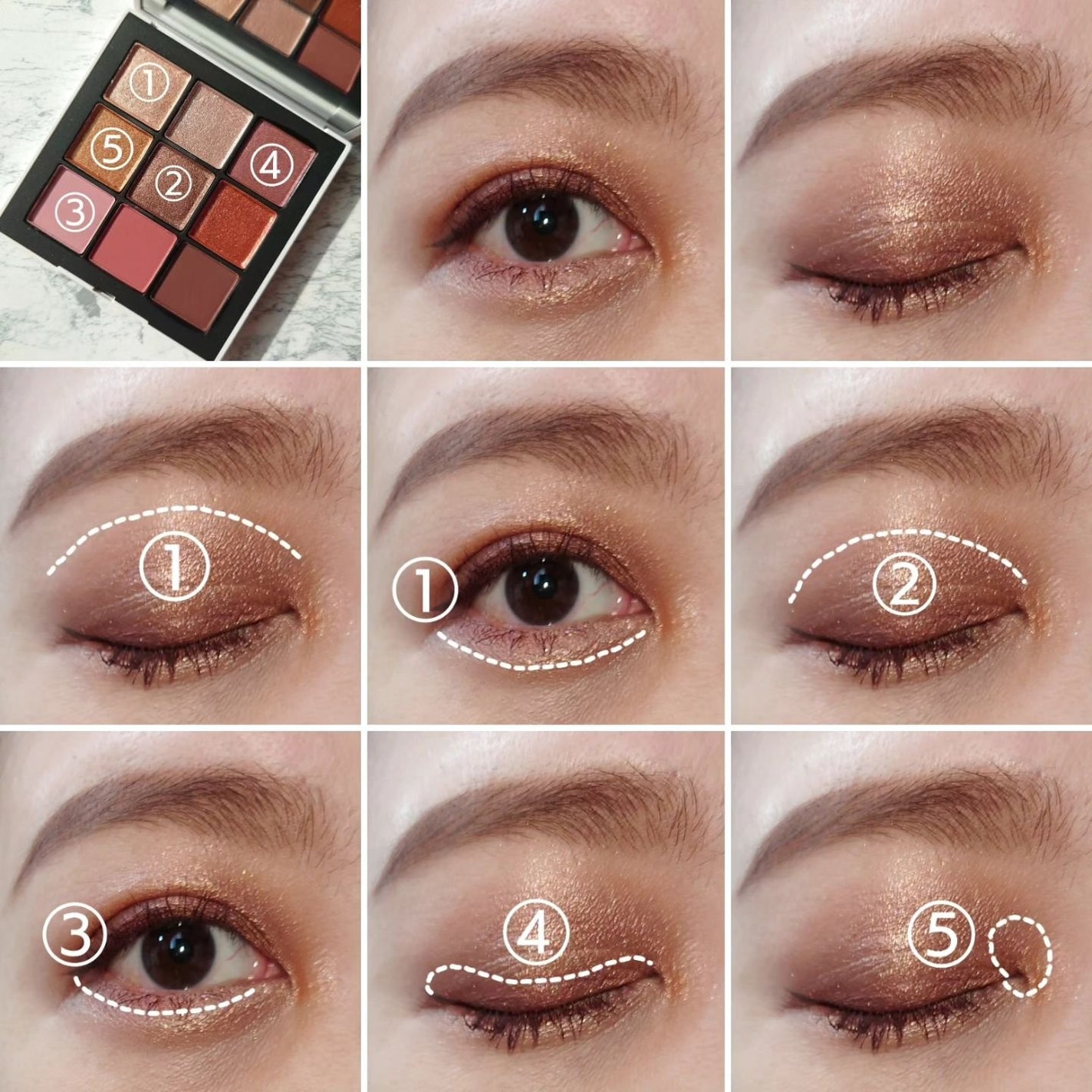 エンドレスナイツ アイシャドーパレット/NARS/アイシャドウパレットを使ったクチコミ(4枚目)