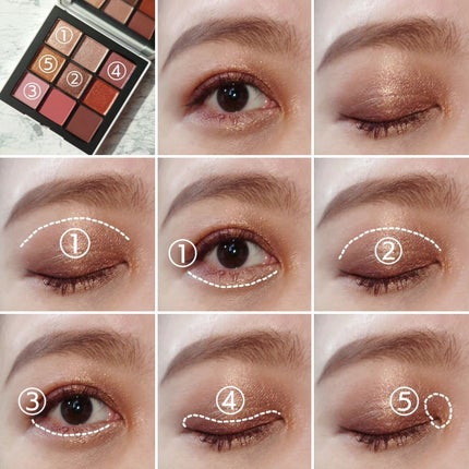 エンドレスナイツ アイシャドーパレット/NARS/アイシャドウパレットを使ったクチコミ(4枚目)