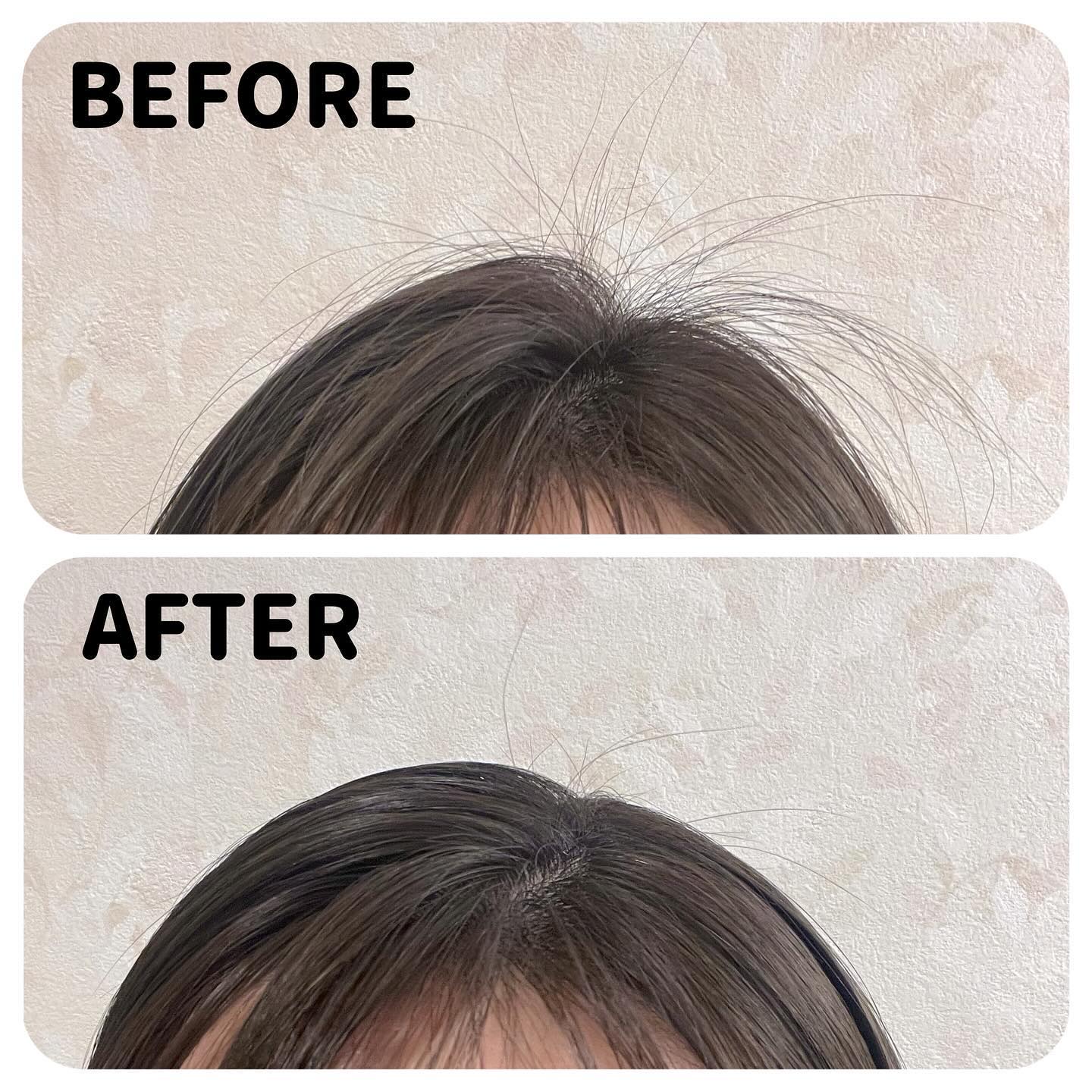 ポイントリペア/plus eau/ヘアジェルを使ったクチコミ（2枚目）