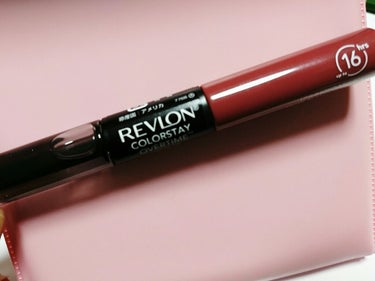 気になっていたので購入したのが
Revlon カラーステイオーバータイム リップカラー

私が買った色は丁度私の唇の色と同じだったようで、使ってもあまり色の変化がわからず失敗したなーと反省です（笑）

