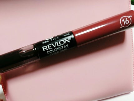 カラーステイ オーバータイム リップカラー/REVLON/リップグロスを使ったクチコミ(1枚目)