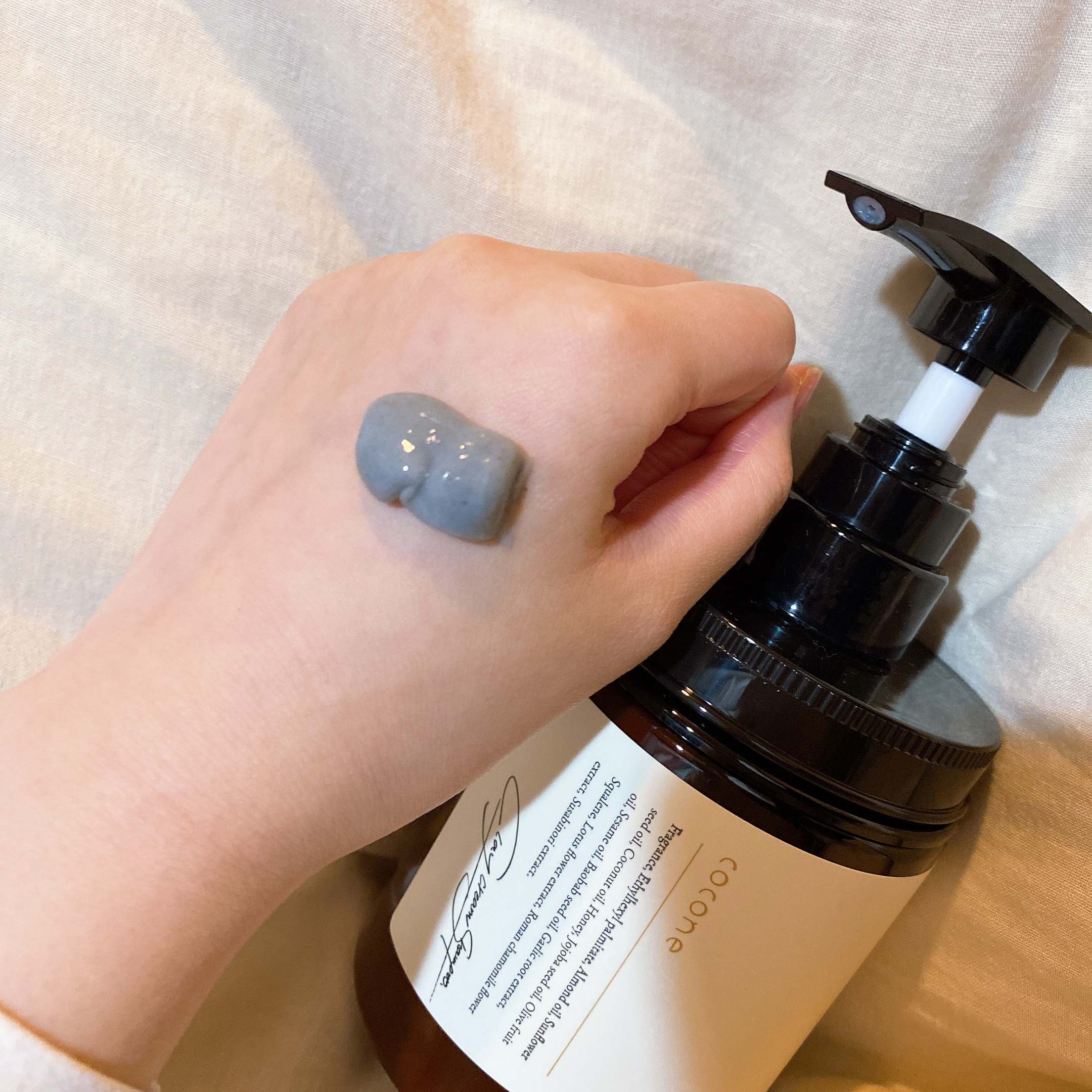 クレイクリームシャンプー（モイスト）/cocone/市販シャンプーを使ったクチコミ（2枚目）