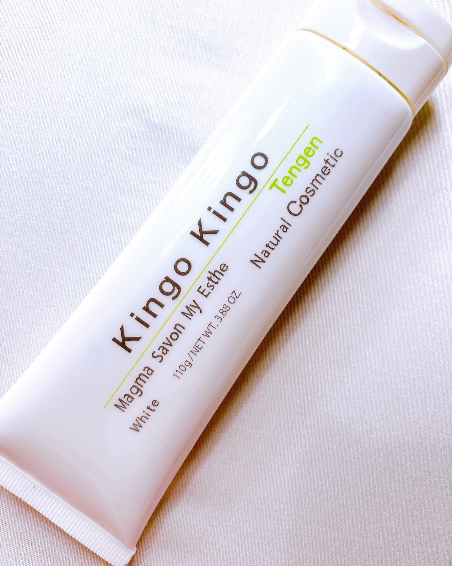 きんごきんご 火山白土洗顔料/天元/洗顔フォームを使ったクチコミ（1枚目）