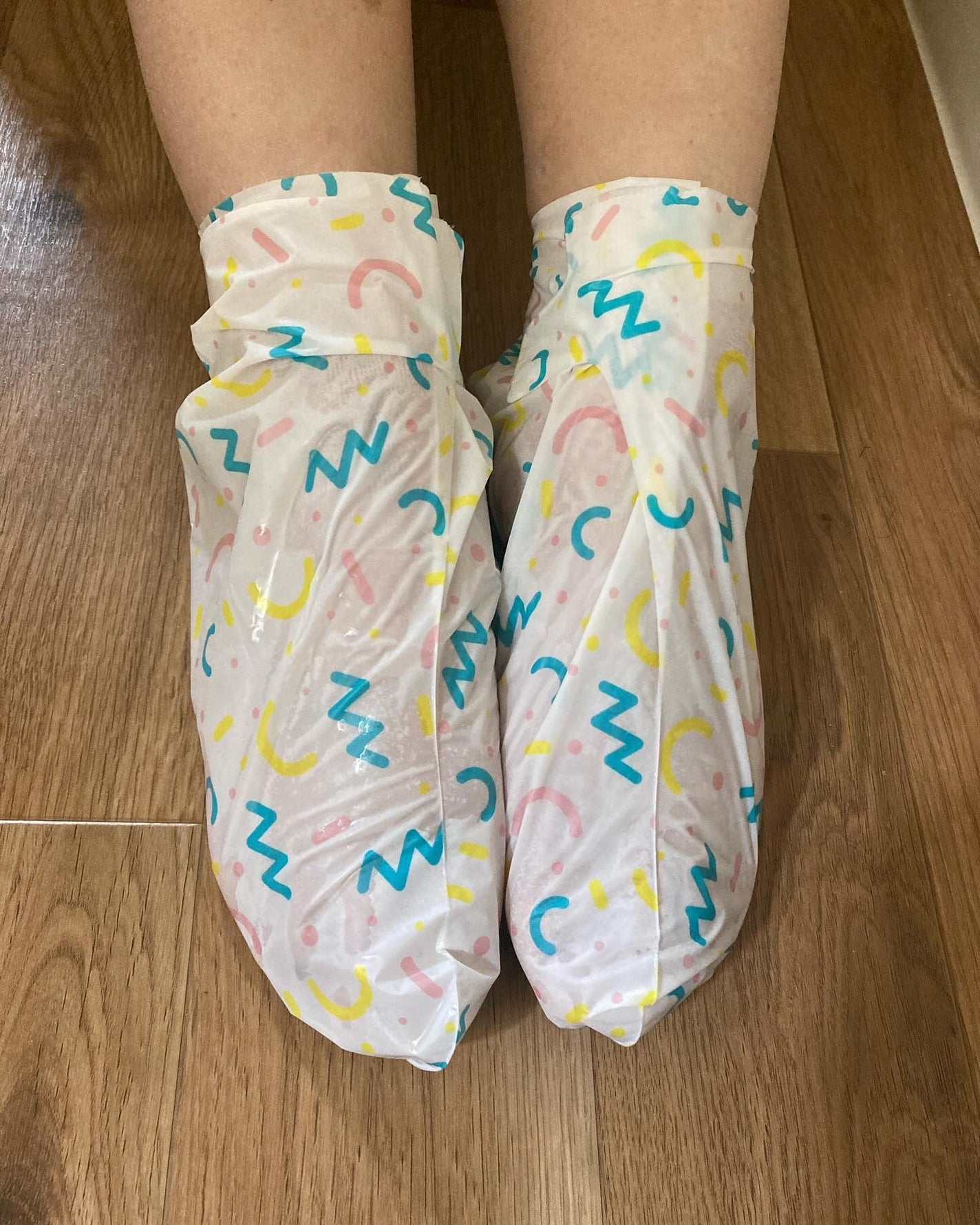 シルキーココナッツオイルフットマスク /MADFORCOS/レッグ・フットケアを使ったクチコミ(6枚目)