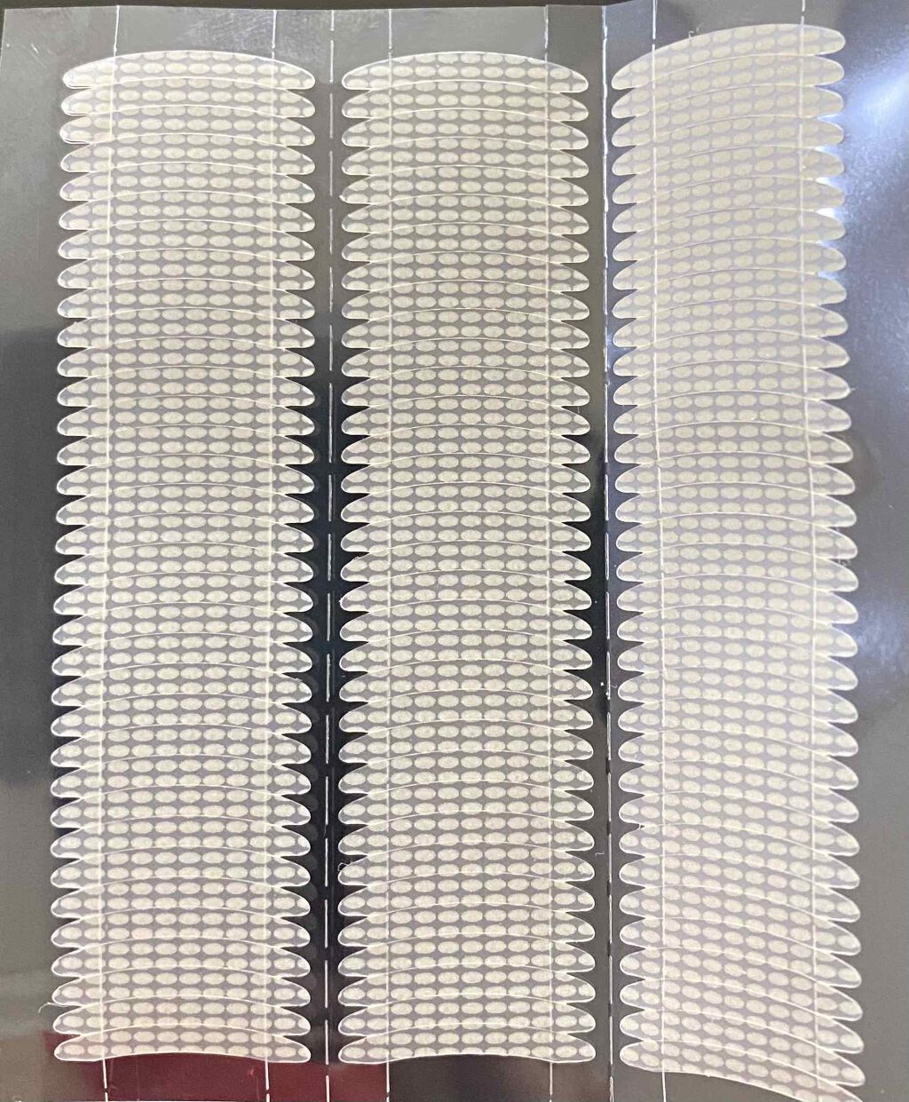 ふたえテープ 目立たず肌になじむ絆創膏タイプ/DAISO/二重まぶた用アイテムを使ったクチコミ（3枚目）