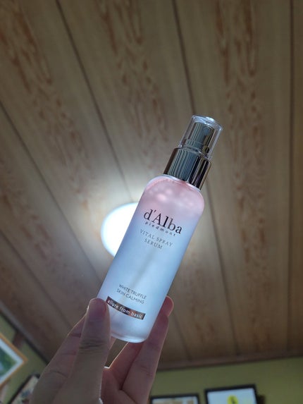 ダルバ ホワイトトリュフバイタルスプレーセラム/ダルバ/ミスト状化粧水を使ったクチコミ(1枚目)