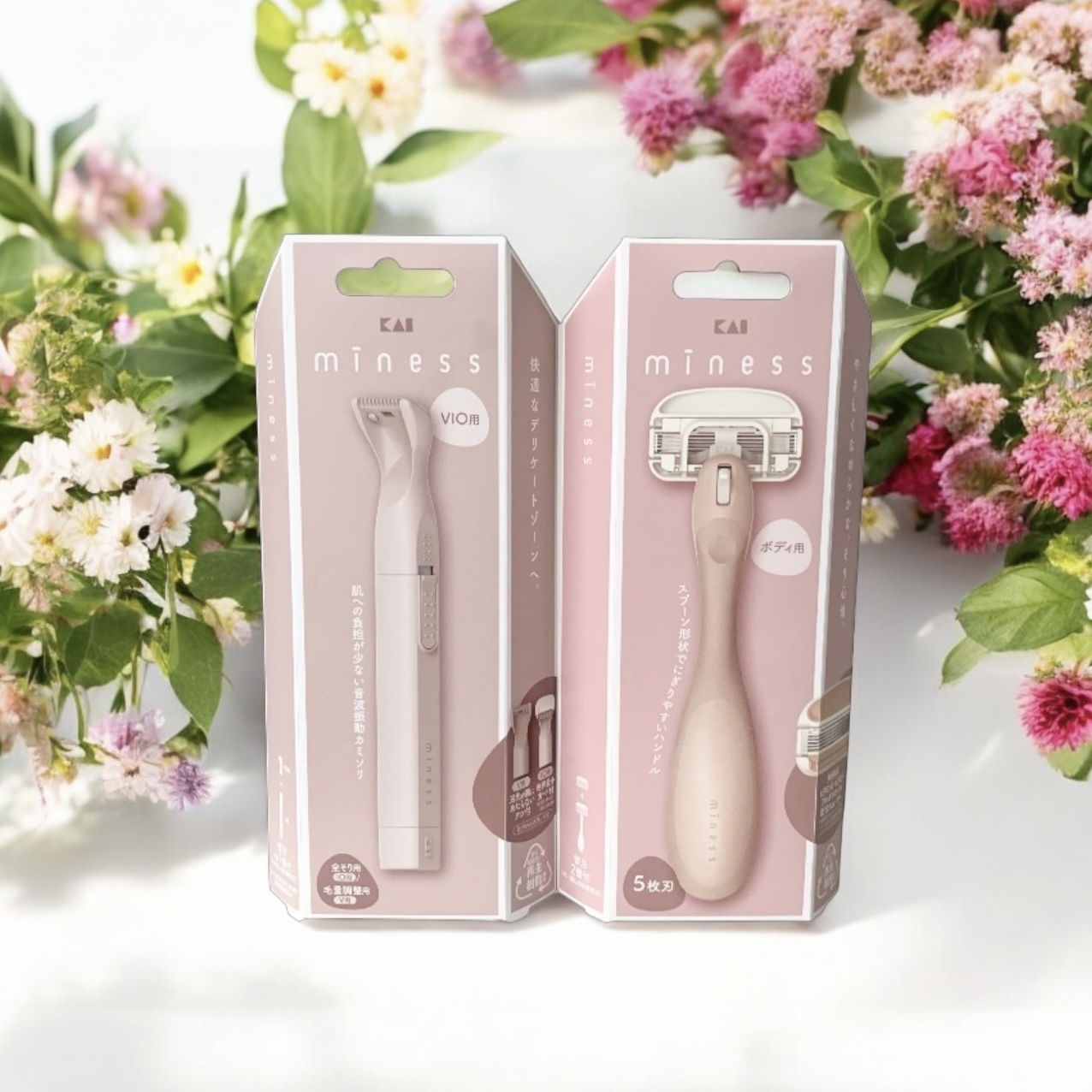 miness ボディ用カミソリ 替刃2個付/貝印/シェーバーを使ったクチコミ（1枚目）