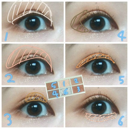 ハーシー プレイカラーアイズミニ/ETUDE/アイシャドウパレットを使ったクチコミ(2枚目)