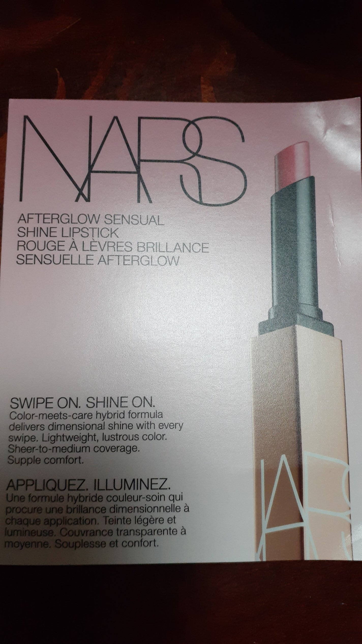 アフターグロー センシュアルシャイン リップスティック/NARS/口紅を使ったクチコミ(3枚目)