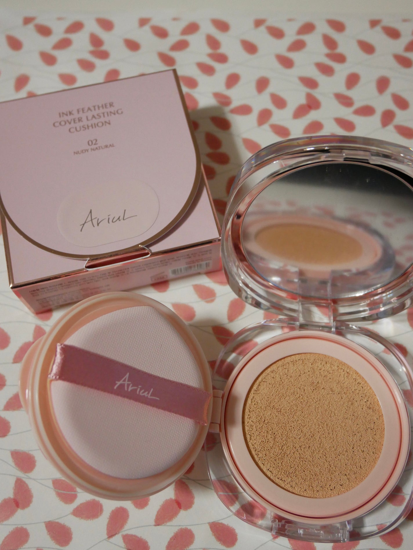 アリウル インクフェザーカバーラスティングクッション/Ariul/クッションファンデーションを使ったクチコミ(1枚目)