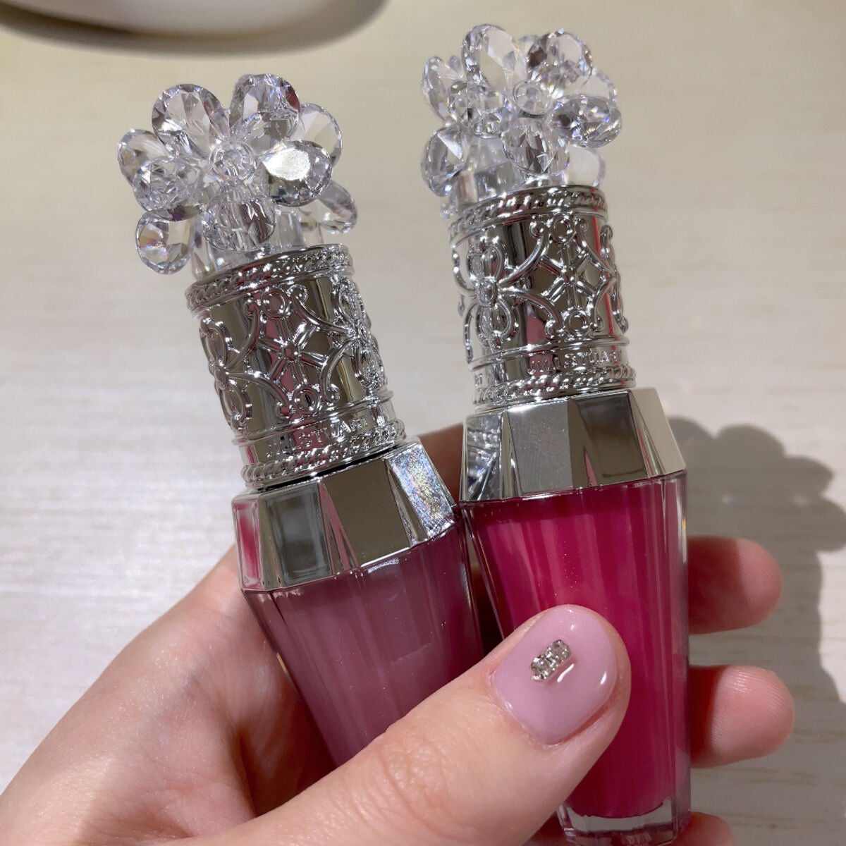 ジルスチュアート クリスタルブルーム リップブーケ セラム/JILL STUART/リッププランパーを使ったクチコミ(1枚目)