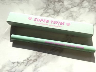 Super Twim Pen Eyeliner/Merrymonde/リキッドアイライナーを使ったクチコミ（2枚目）