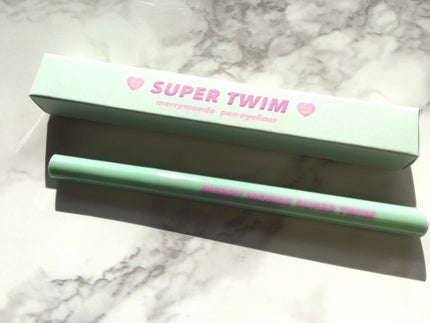 Super Twim Pen Eyeliner/Merrymonde/リキッドアイライナーを使ったクチコミ(2枚目)