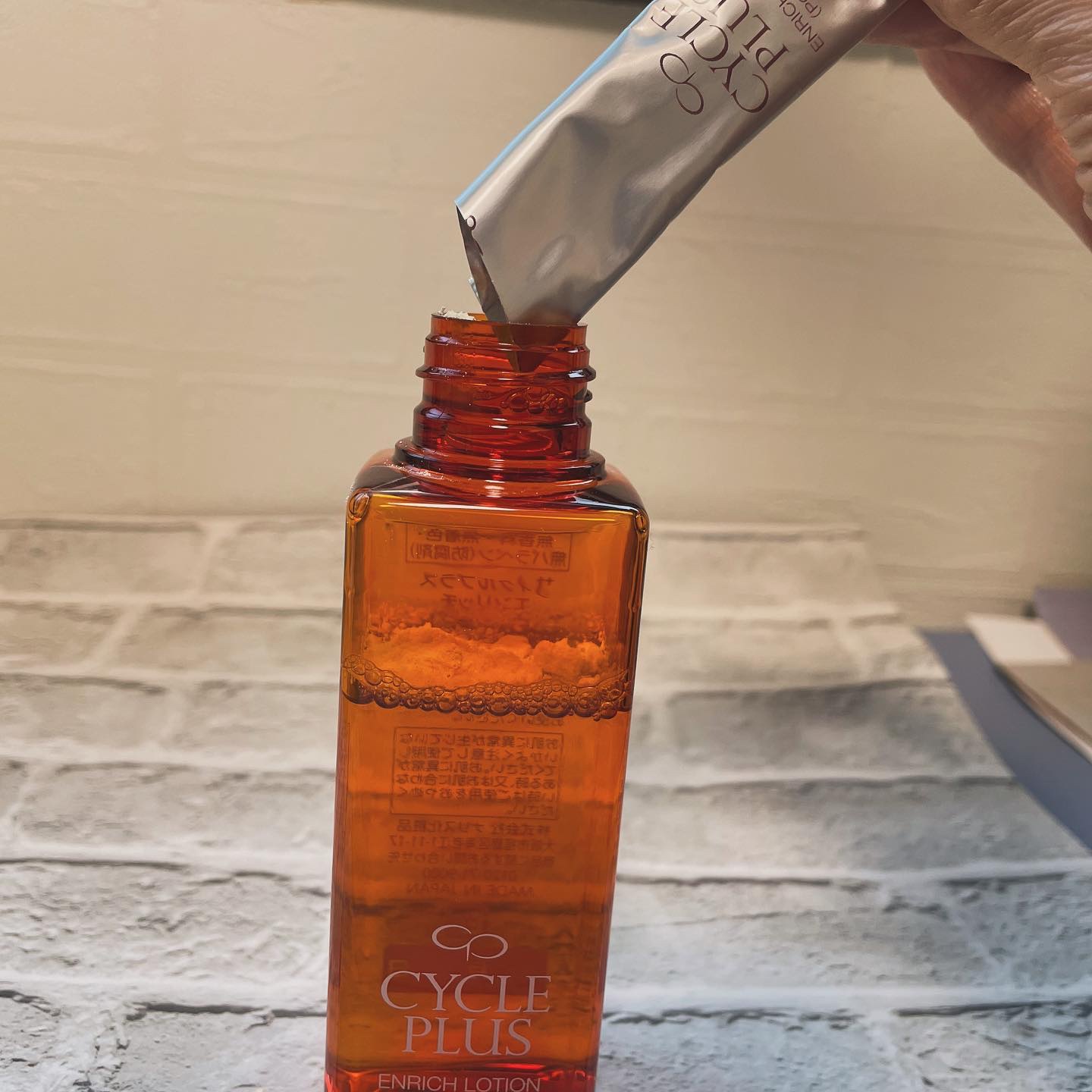 エンリッチ ローション/サイクルプラス/化粧水を使ったクチコミ（2枚目）