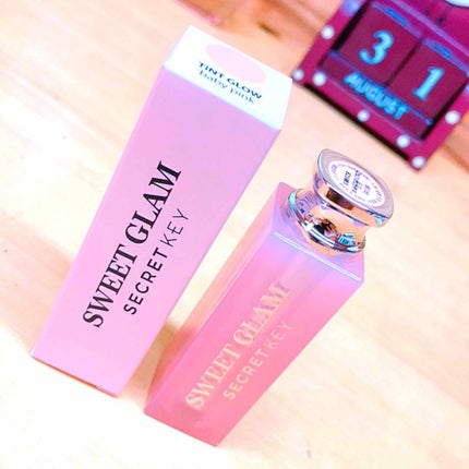 SWEET GLAM TINT GLOW/SECRET KEY/口紅を使ったクチコミ(1枚目)