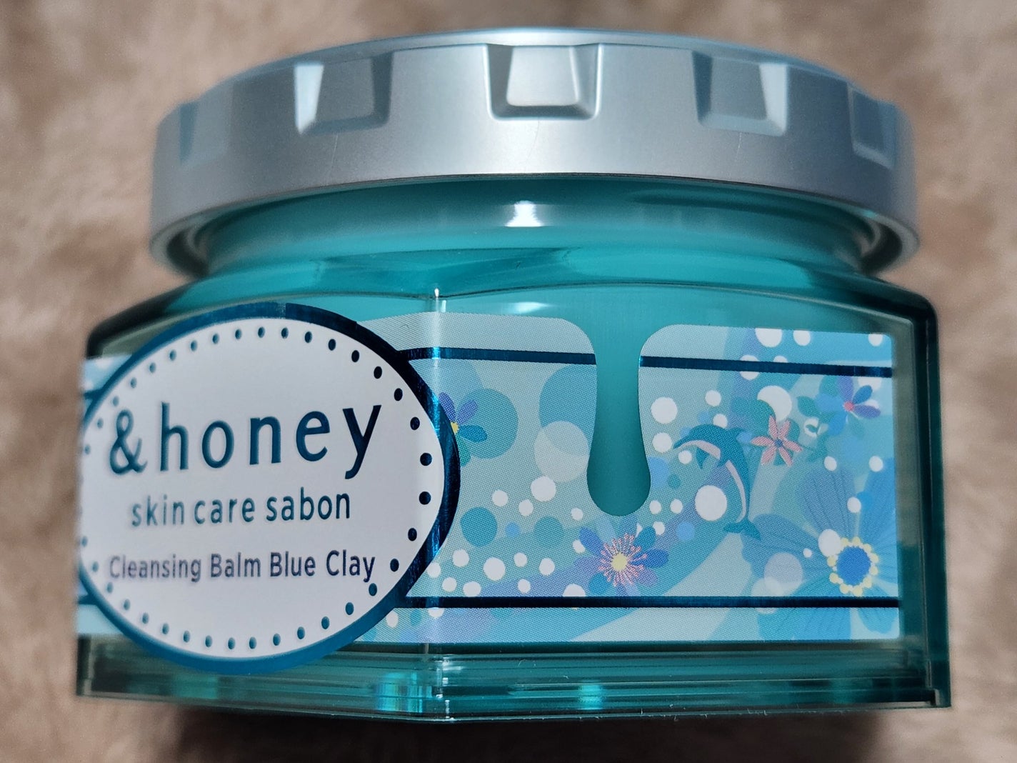 アンドハニー サボン クレンジングバーム ブルークレイ/&honey/クレンジングバームを使ったクチコミ(4枚目)