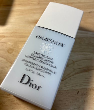 スノー メイクアップ ベース UV35 SPF35／PA+++ ブルー シェード/Dior/化粧下地を使ったクチコミ（1枚目）