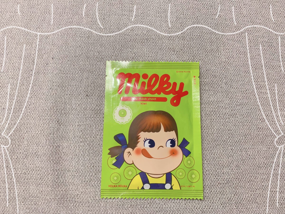 スウィートペコエディション ピュアエッセンスゼリーマスクシート/HOLIKA HOLIKA/シートマスク・パックを使ったクチコミ(1枚目)