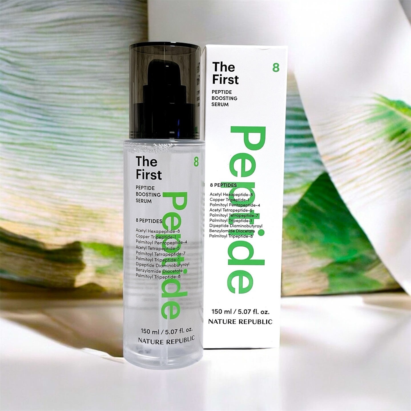 ザファーストペプチドブースティングセラム/ネイチャーリパブリック/ブースター・導入液を使ったクチコミ（2枚目）