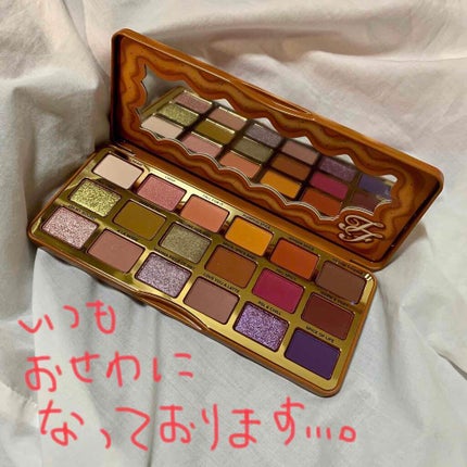 パンプキン スパイス アイシャドウ パレット(旧)/Too Faced/アイシャドウパレットを使ったクチコミ(1枚目)
