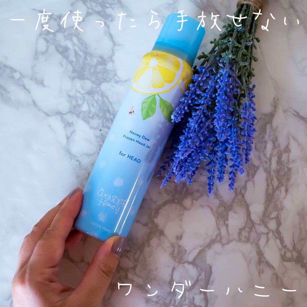 ワンダーハニー フローズンヘッドジェット/VECUA Honey/頭皮ローションを使ったクチコミ(1枚目)