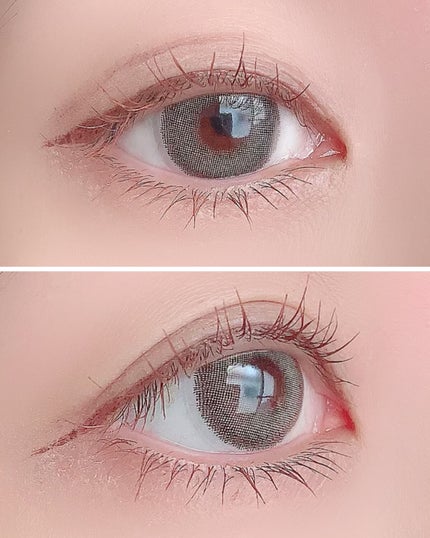 シルエットマンスリー 04 オリーブブラウン/LensVery/1ヶ月(1MONTH)カラコンの画像