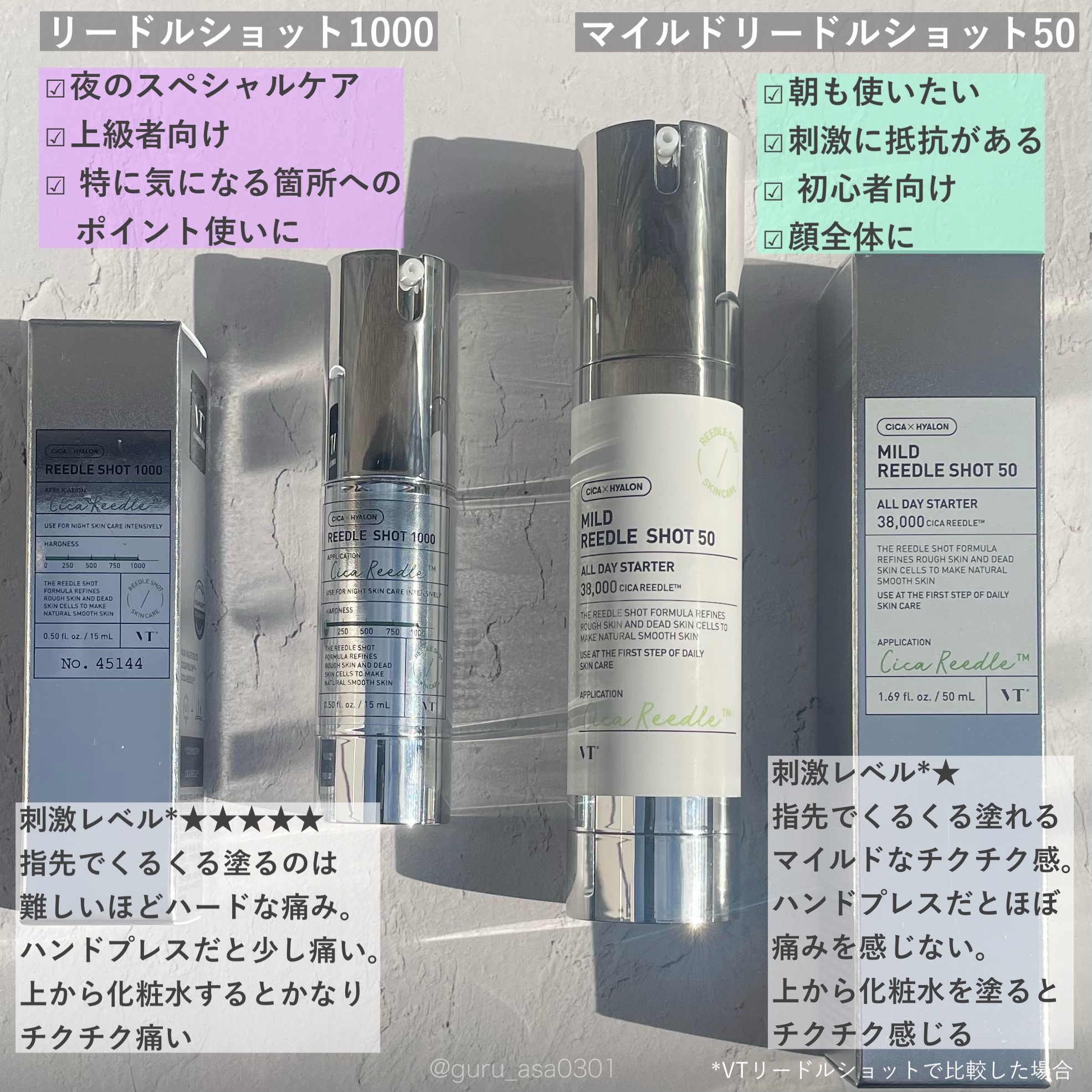 マイルドリードルショット50/VT/美容液を使ったクチコミ（2枚目）