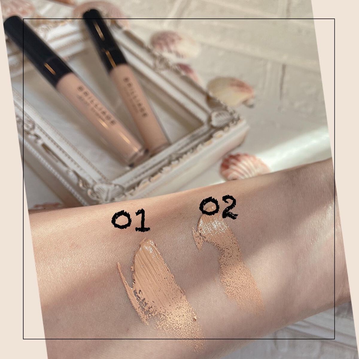 デザイニング コンシーラー/ブリリアージュ/リキッドコンシーラーを使ったクチコミ(3枚目)