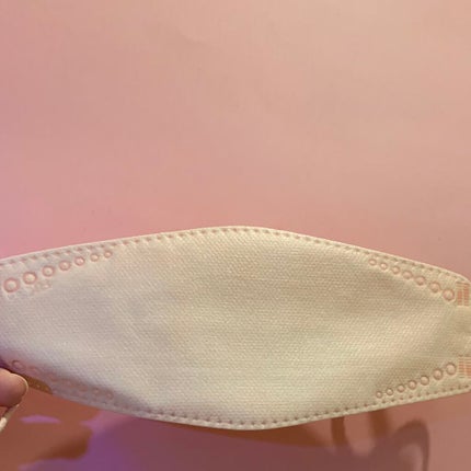 立体構造 不織布マスク/Qoo10/マスクを使ったクチコミ(3枚目)