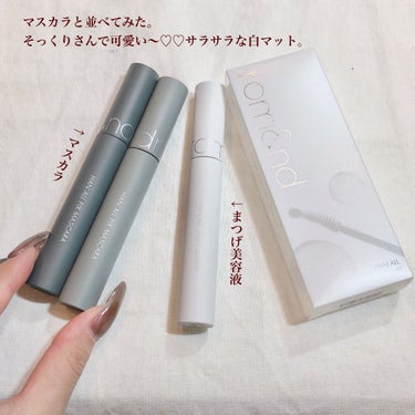 rom&nd ハンオールラッシュセラムのクチコミ「rom&ndのまつげ美容液💎.◌*
LIPSショッピングで買うとポイント還元凄いぞ👍❤️‍🔥
.....」（2枚目）