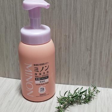 ミノン全身シャンプー(泡タイプ) 本体 500mL/ミノン/ボディソープを使ったクチコミ（1枚目）
