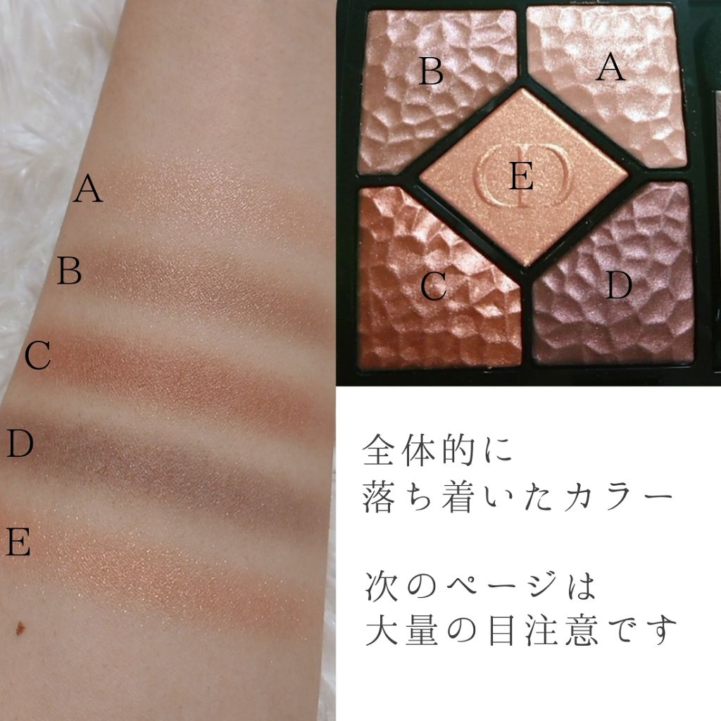 サンク クルール<ワイルド アース>/Dior/アイシャドウパレットを使ったクチコミ(2枚目)