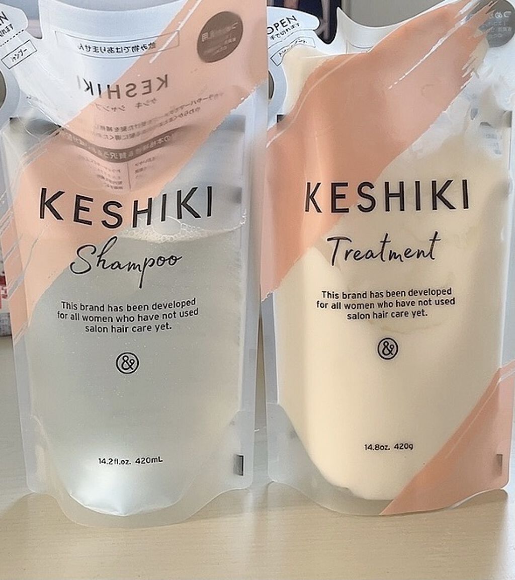 KESHIKIシャンプー／ヘアトリートメント/KESHIKI/市販シャンプーを使ったクチコミ（1枚目）